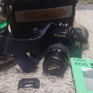 Canon Eos rebel 2 and accessories